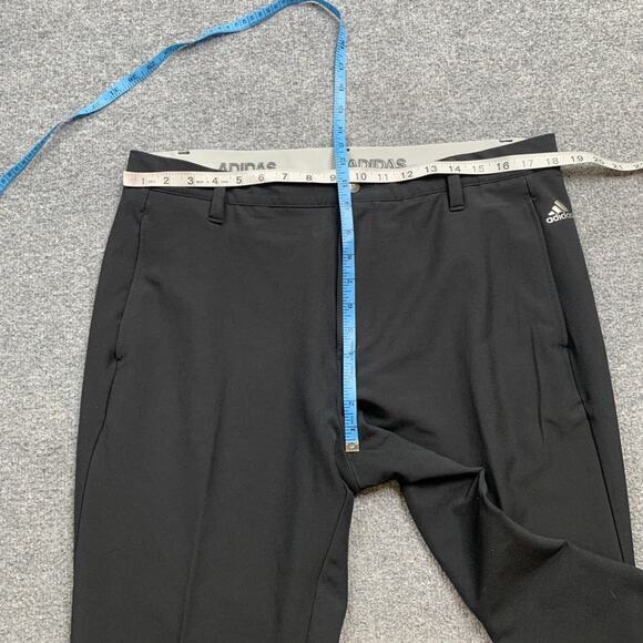 Adidas Pants Mens 36 Black Ultimate365 Lightweight Performance Travel Golf - Picture 4 of 11